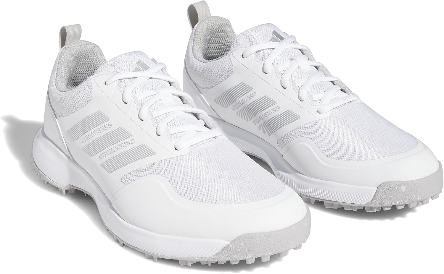 image:imageadidas Womens Tech Response 30 Golf Shoes ShoesCloud White Grey Two Silver Metallic