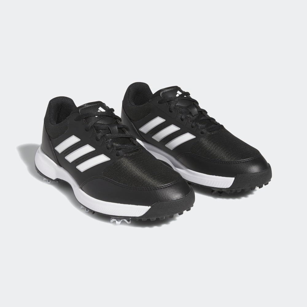 image:imageadidas Womens Tech Response 30 Golf Shoes ShoesCore BlackFootwear WhiteSilver Metallic