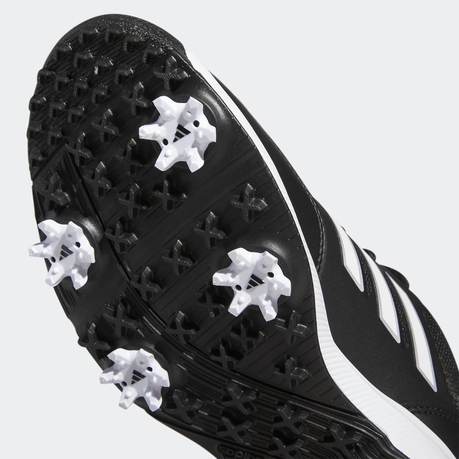 image:imageadidas Womens Tech Response 30 Golf Shoes ShoesCore BlackFootwear WhiteSilver Metallic