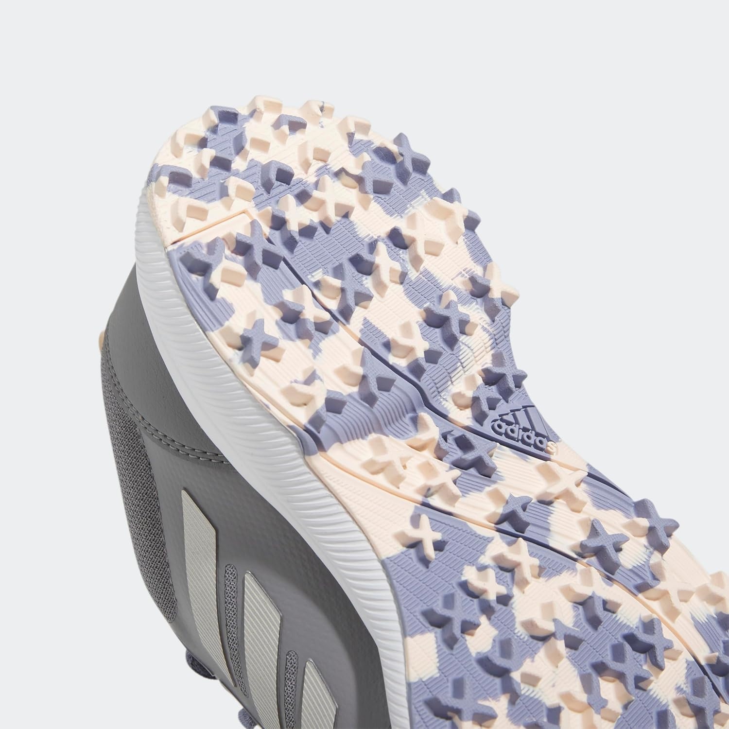 image:imageadidas Womens Tech Response 30 Golf Shoes ShoesGrey ThreeSilver MetallicSilver Violet