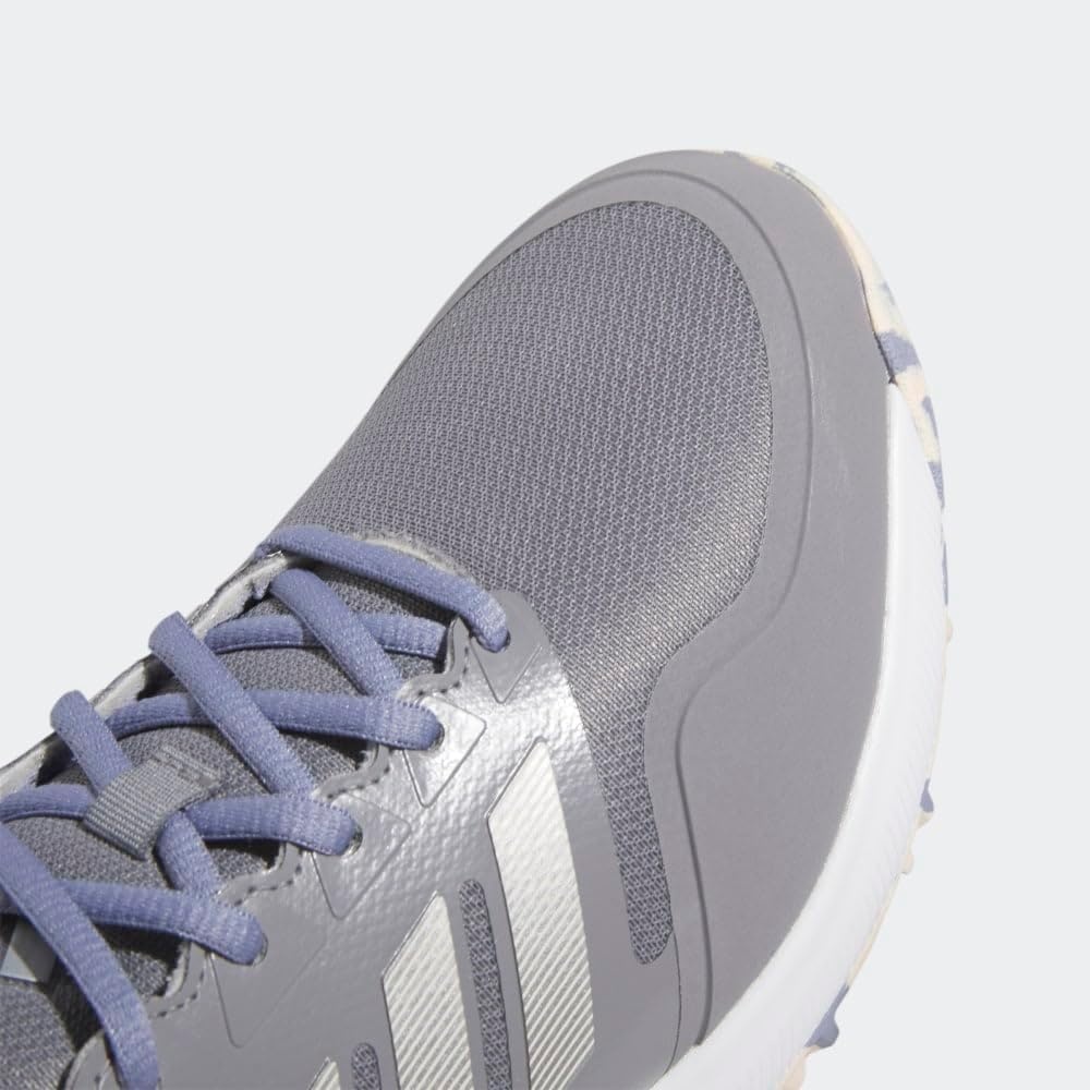 image:imageadidas Womens Tech Response 30 Golf Shoes ShoesGrey ThreeSilver MetallicSilver Violet