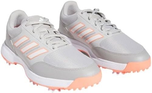 image:imageadidas Womens Tech Response 30 Golf Shoes ShoesGrey TwoFootwear WhiteCoral Fusion