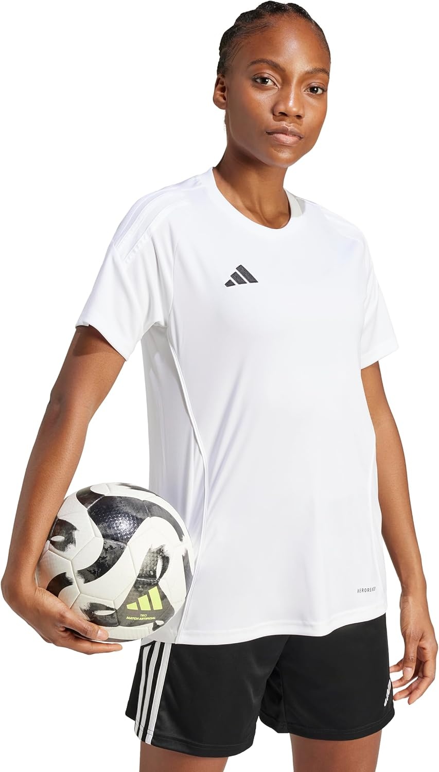 image:imageadidas Womens Tiro 24 JerseyWhiteWhite