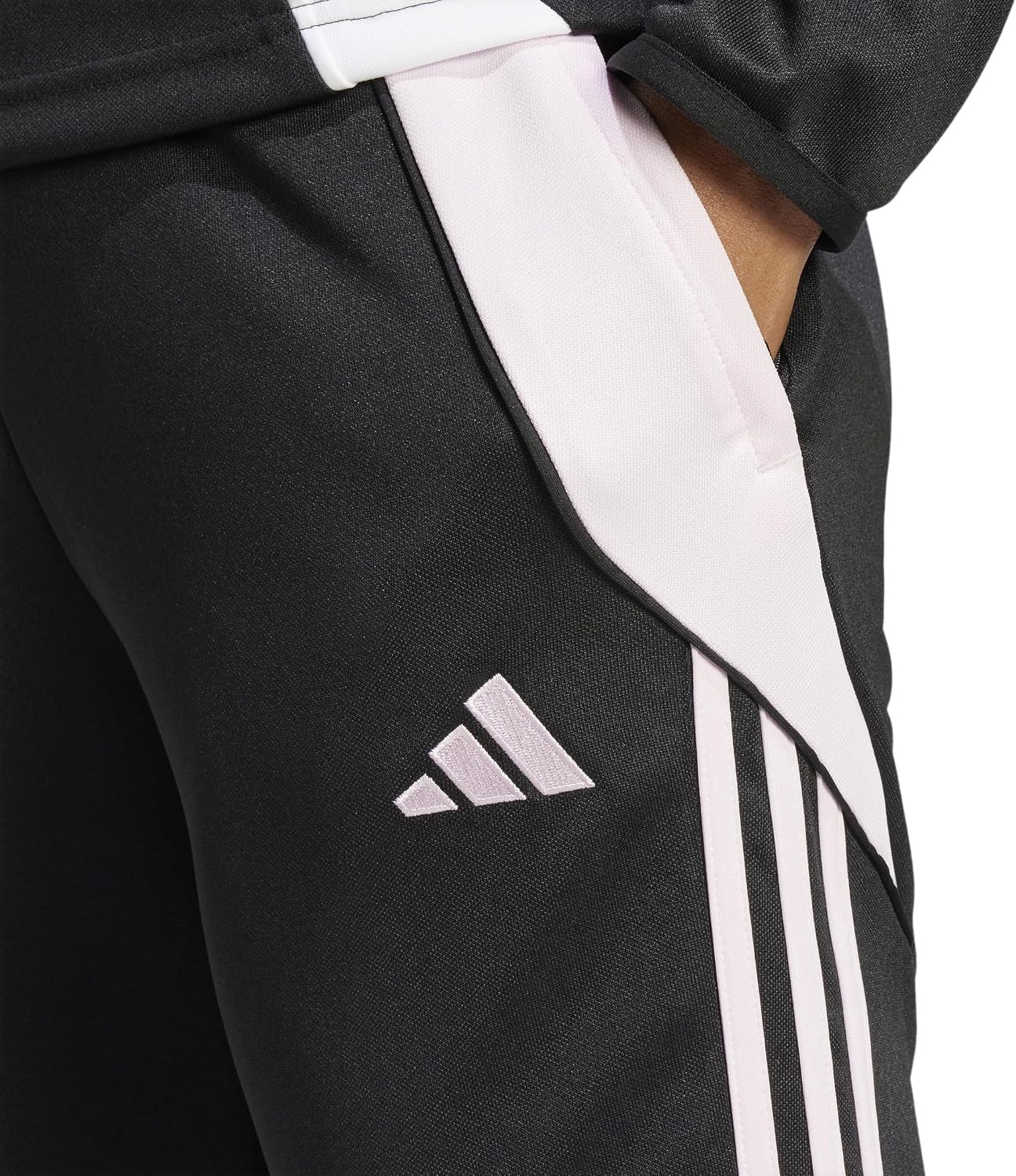 image:imageadidas Womens Tiro 24 Training PantsBlackClear Pink