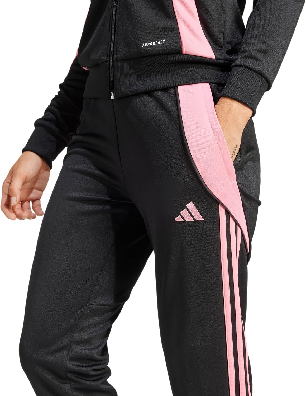image:imageadidas Womens Tiro 24 Training PantsBlackEasy Pink