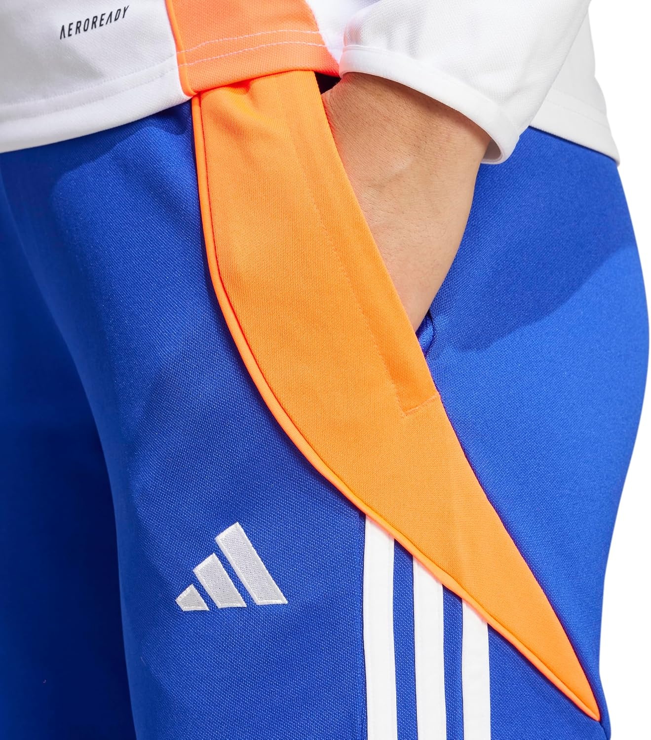 image:imageadidas Womens Tiro 24 Training PantsLucid BlueSolar RedWhite