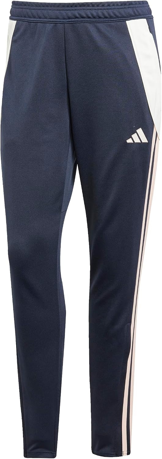 image:imageadidas Womens Tiro 24 Training PantsNight NavyBlush Pink