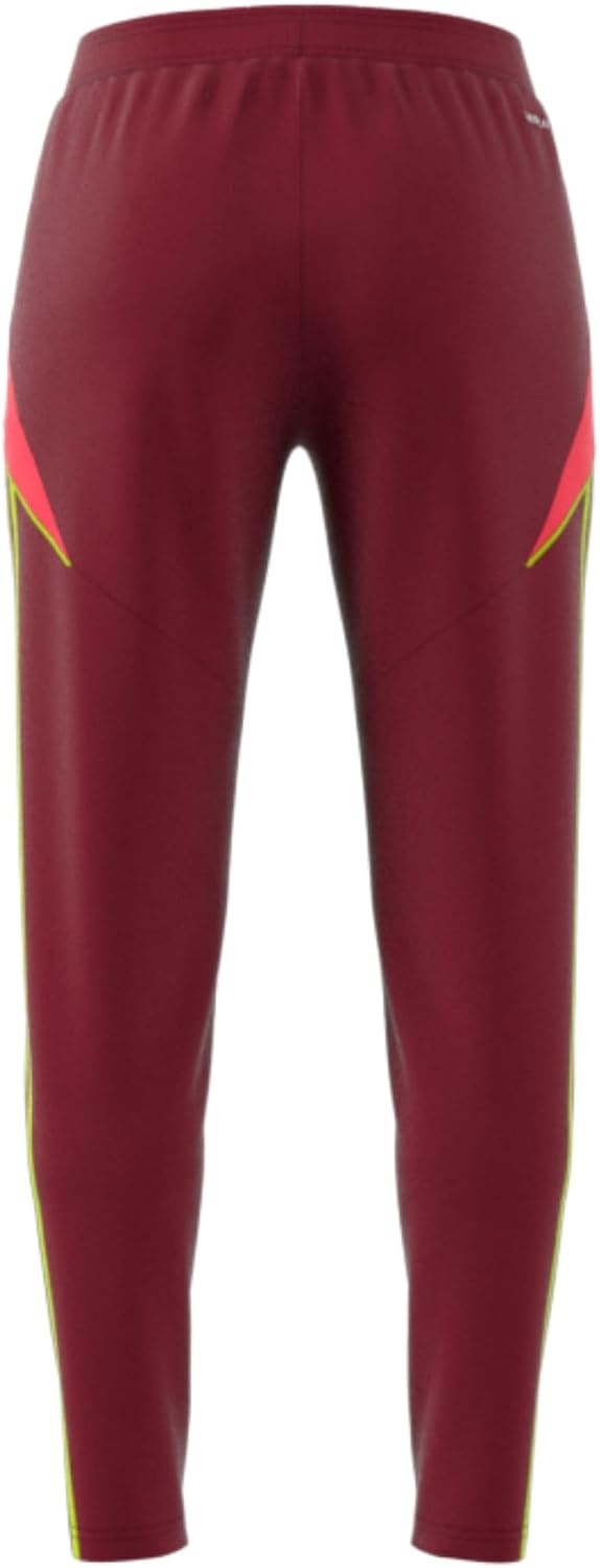image:imageadidas Womens Tiro 24 Training PantsTeam Collegiate BurgundySemi Solar Yellow