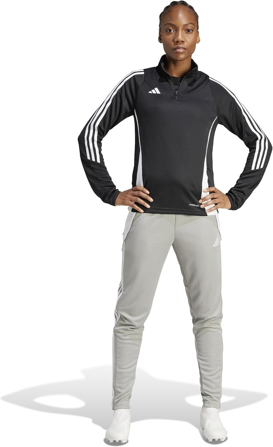 image:imageadidas Womens Tiro 24 Training PantsTeam Mid GreyWhite