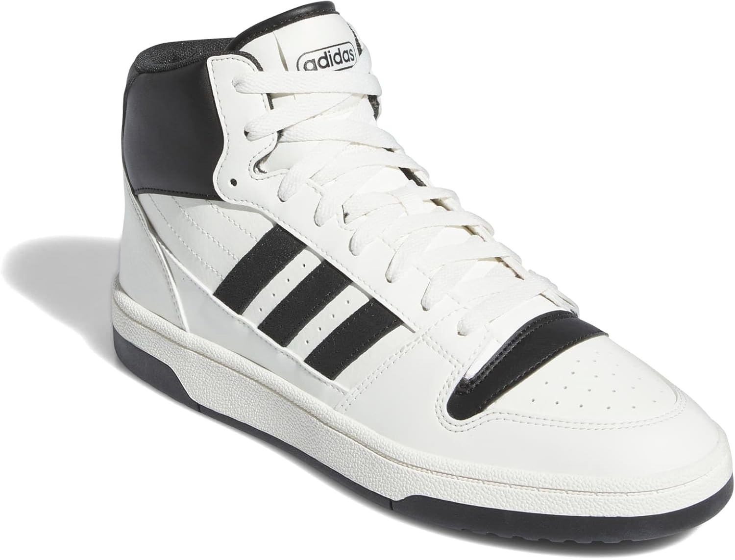 image:imageadidas Womens Turnaround Mid SneakersWhiteBlackCloud White