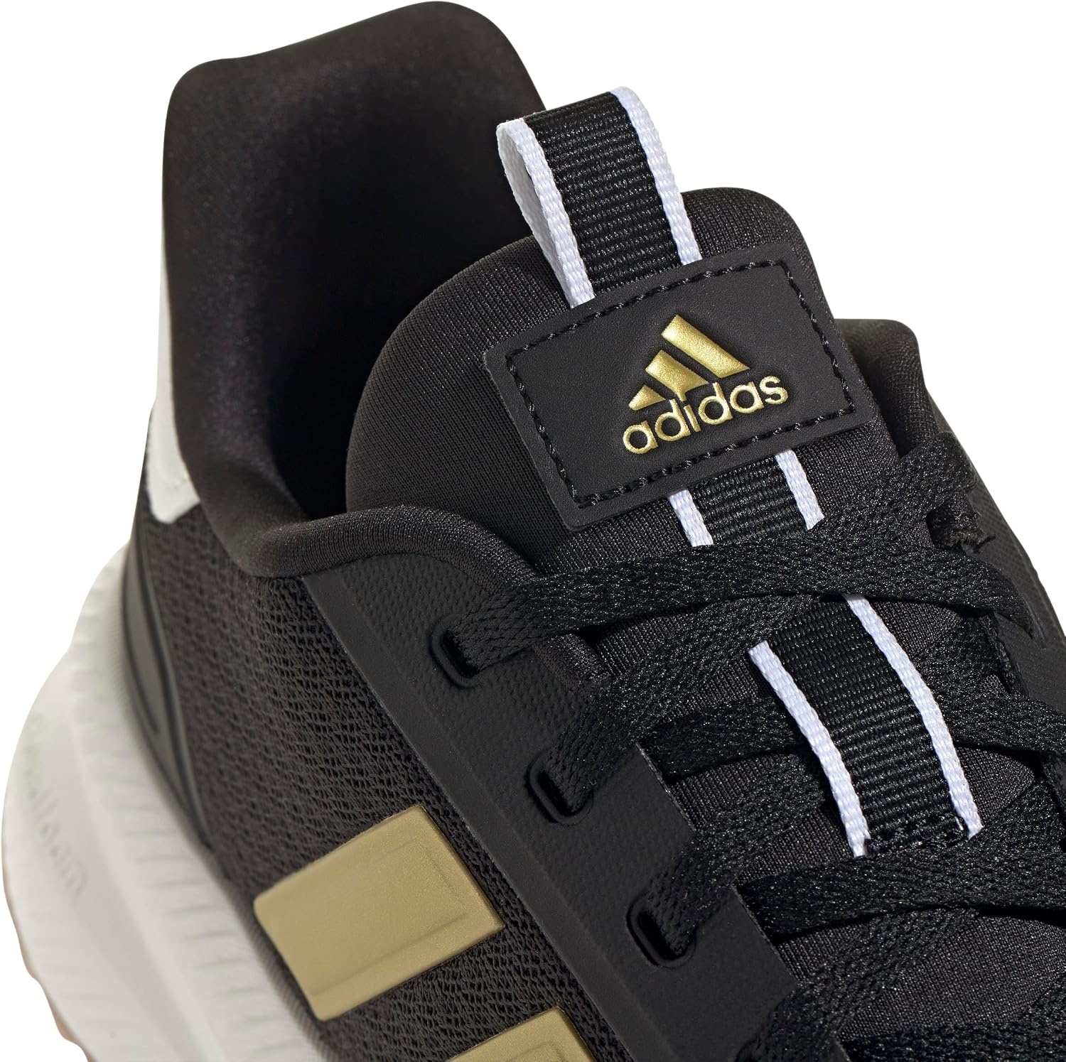 image:imageadidas Womens XPLR Path Running ShoesBlackGold MetallicCrystal White