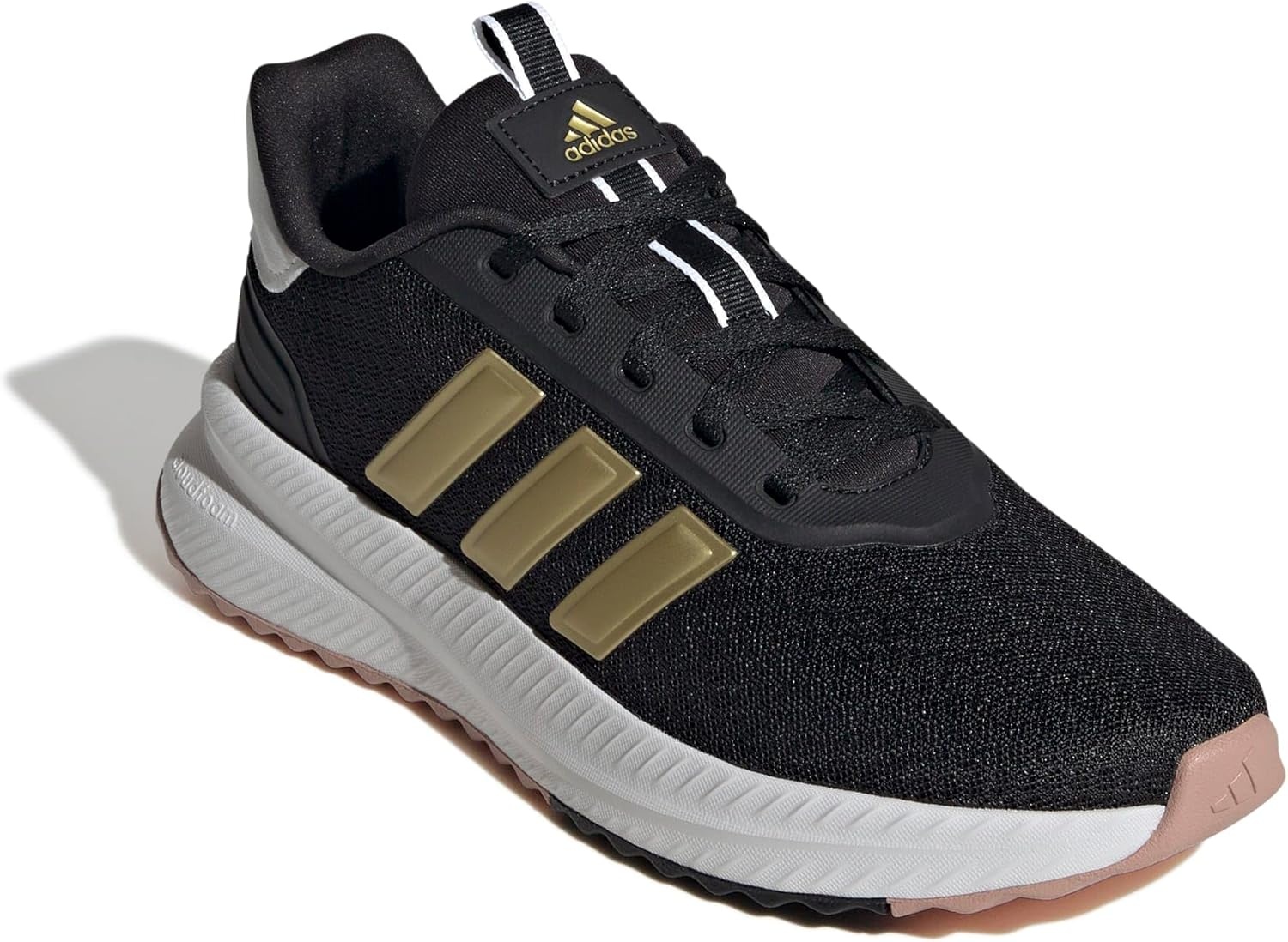 image:imageadidas Womens XPLR Path Running ShoesBlackGold MetallicCrystal White