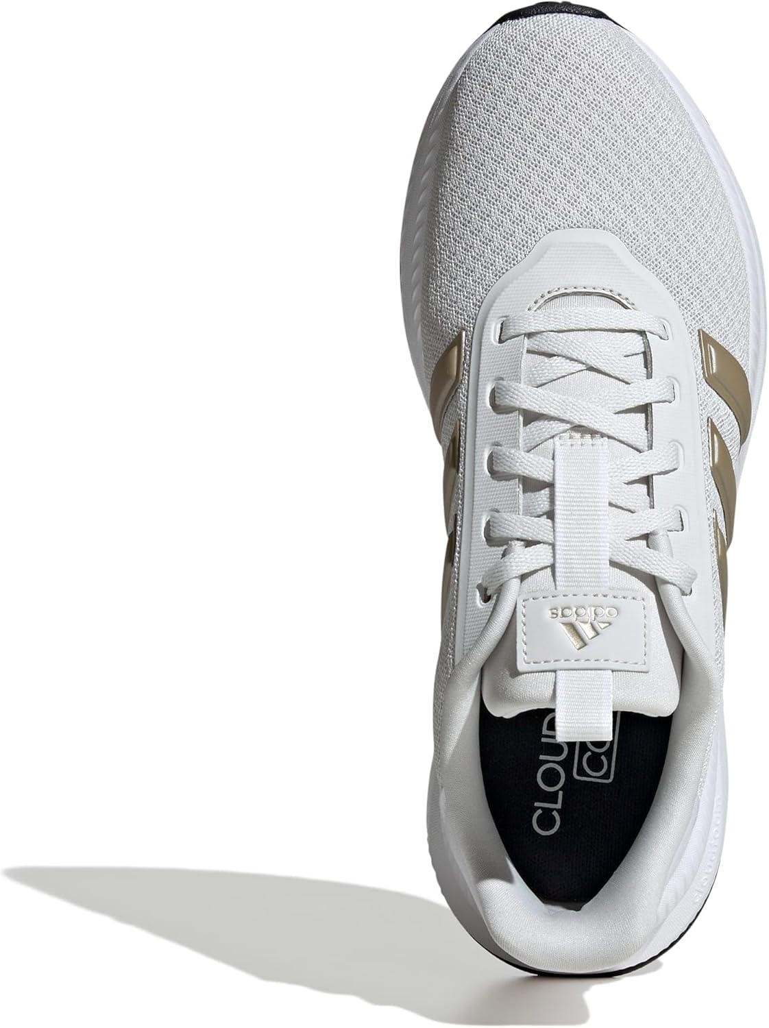 image:imageadidas Womens XPLR Path Running ShoesCrystal WhiteCyber MetallicWhite