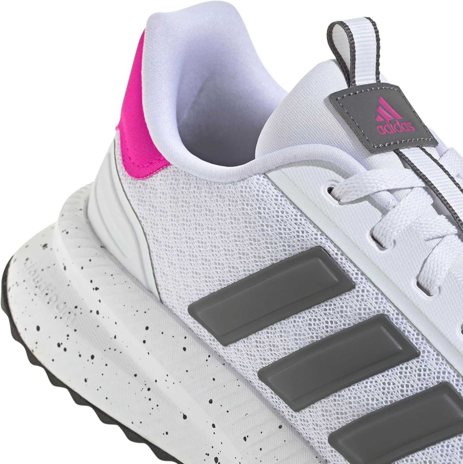 image:imageadidas Womens XPLR Path Running ShoesWhiteGreyShock Pink