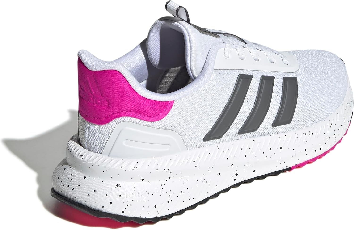 image:imageadidas Womens XPLR Path Running ShoesWhiteGreyShock Pink