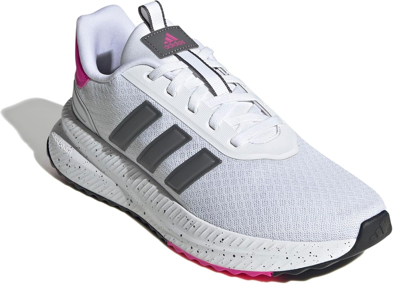image:imageadidas Womens XPLR Path Running ShoesWhiteGreyShock Pink
