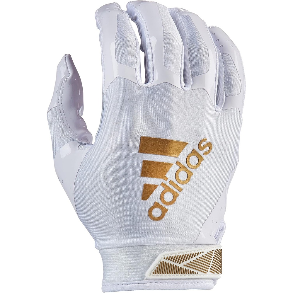 image:imageAdidas ADIFAST 30 Adult Football Receiver GloveWhiteMetallic Gold