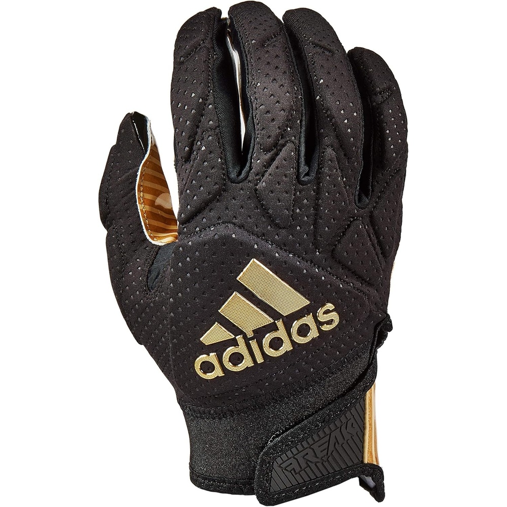 image:imageAdidas Freak 50 Padded Adult Football Receiver GloveBlackMetallic Gold