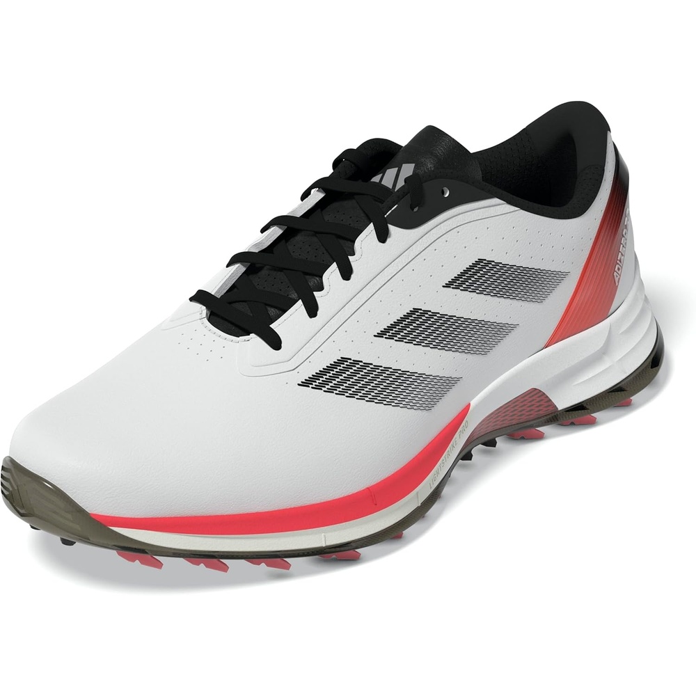 image:imageAdidas Mens Adizero Zg Spikeless Golf ShoesFootwear WhiteLucid RedCore Black