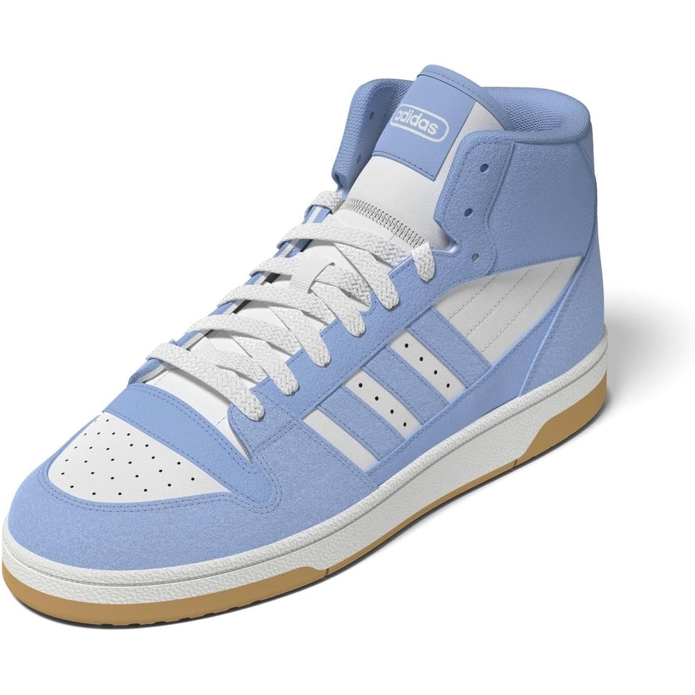 image:imageAdidas Mens Turnaround Mid Top BasketballBlueBlueCloud White