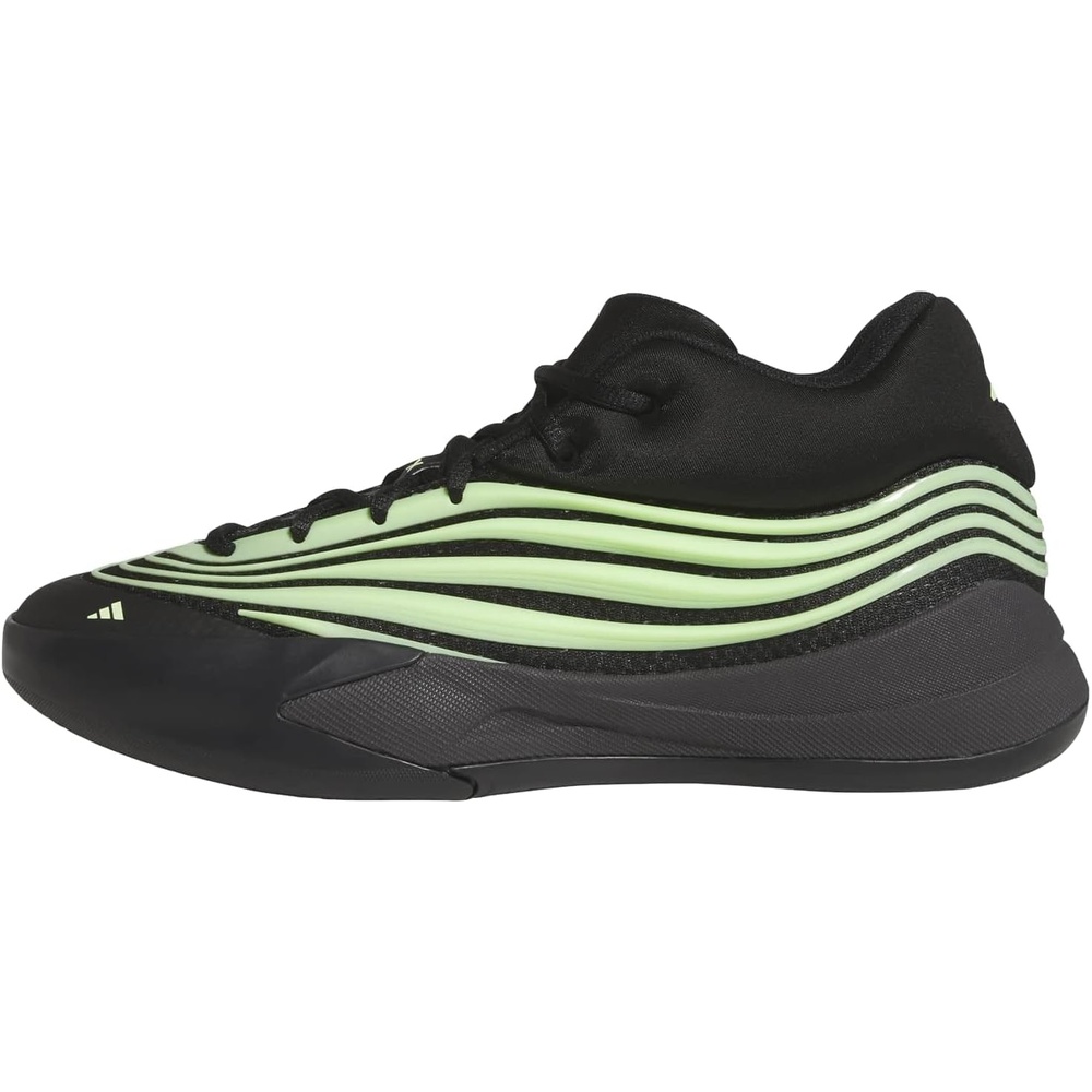 image:imageAdidas UnisexAdult Dame X BasketballUtility BlackGreen SparkBlack