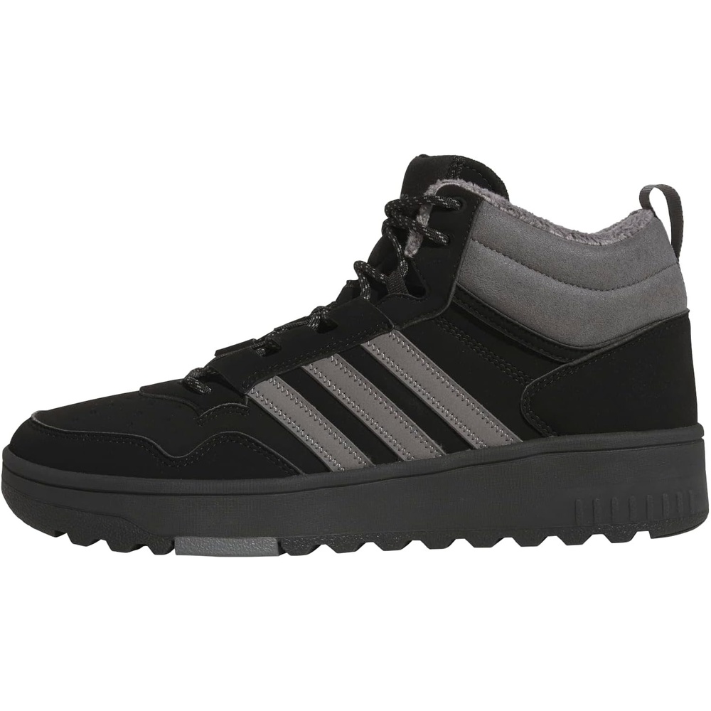 image:imageAdidas UnisexAdult Hoops 40 Mid TopBlackGreyBlack