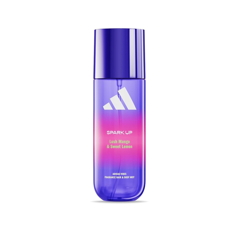 image:imageAdidas Vibes Full Recharge Eau de Parfum 16 fl oz Pack of 1 Notes of Fougere Cedar and Sage Unisex Fragrance Long Lasting Sporty Fragrance Travel SizeBody Mist Spark Up