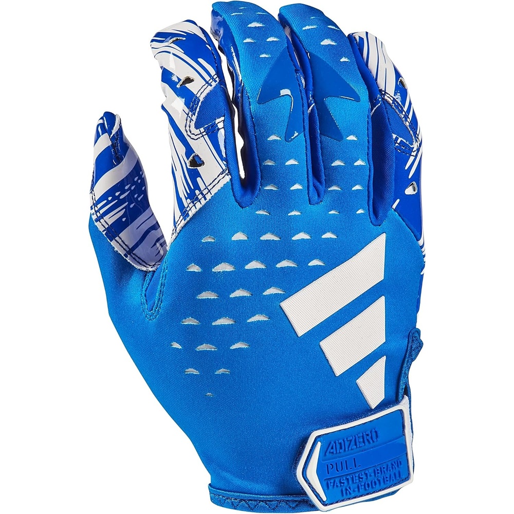 image:imageadidas Adizero 13 Football Receiver GlovesRoyalWhite
