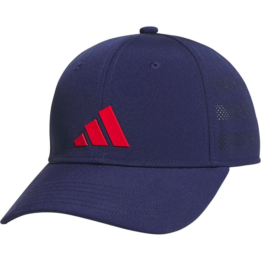 image:imageadidas Boys Gameday Hat Snapback Athletic Baseball CapDark BluePure Ruby Red