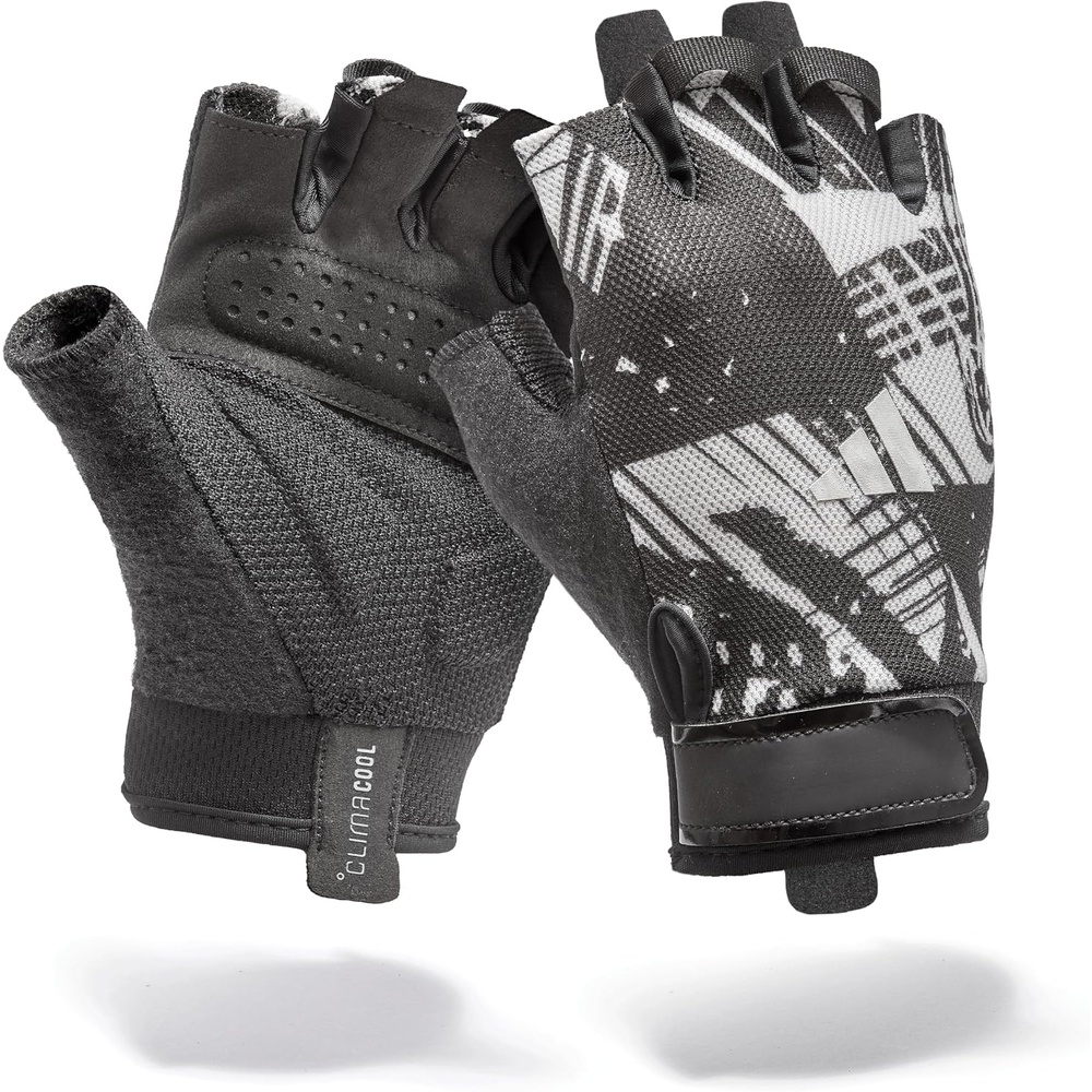 image:imageadidas Essential Training Gloves Pink MeshGraphic