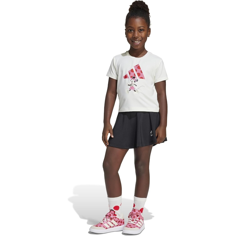 image:imageadidas Girls Disney Tshirt SetOff WhitePink FusionPure Ruby
