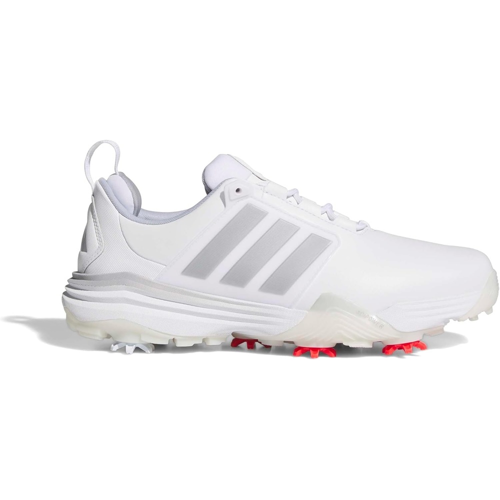image:imageadidas Golf Adipower 26 Golf ShoesFtwr WhiteSilver MetHalo Silver