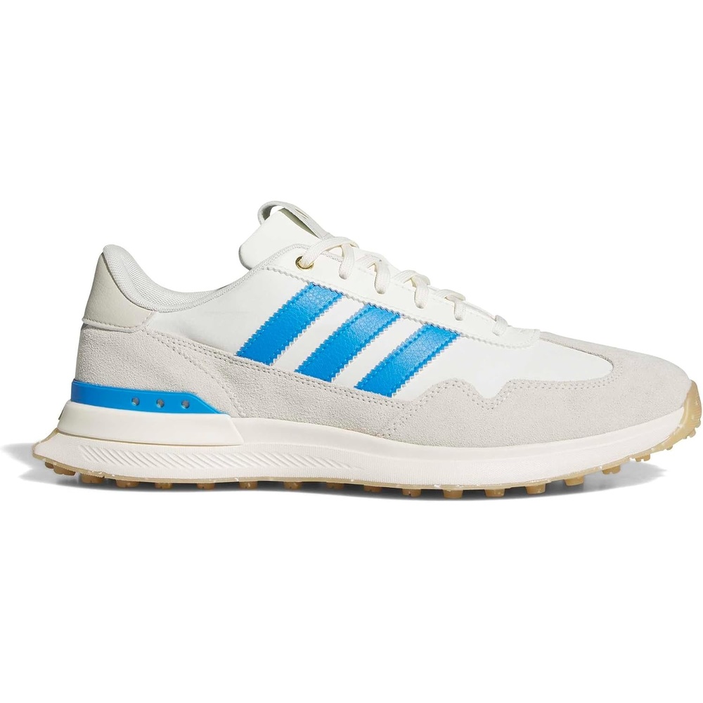 image:imageadidas Golf Mens S2G 26 Textile Spikeless Golf ShoesOff WhiteLucid Ray BlueGum 3