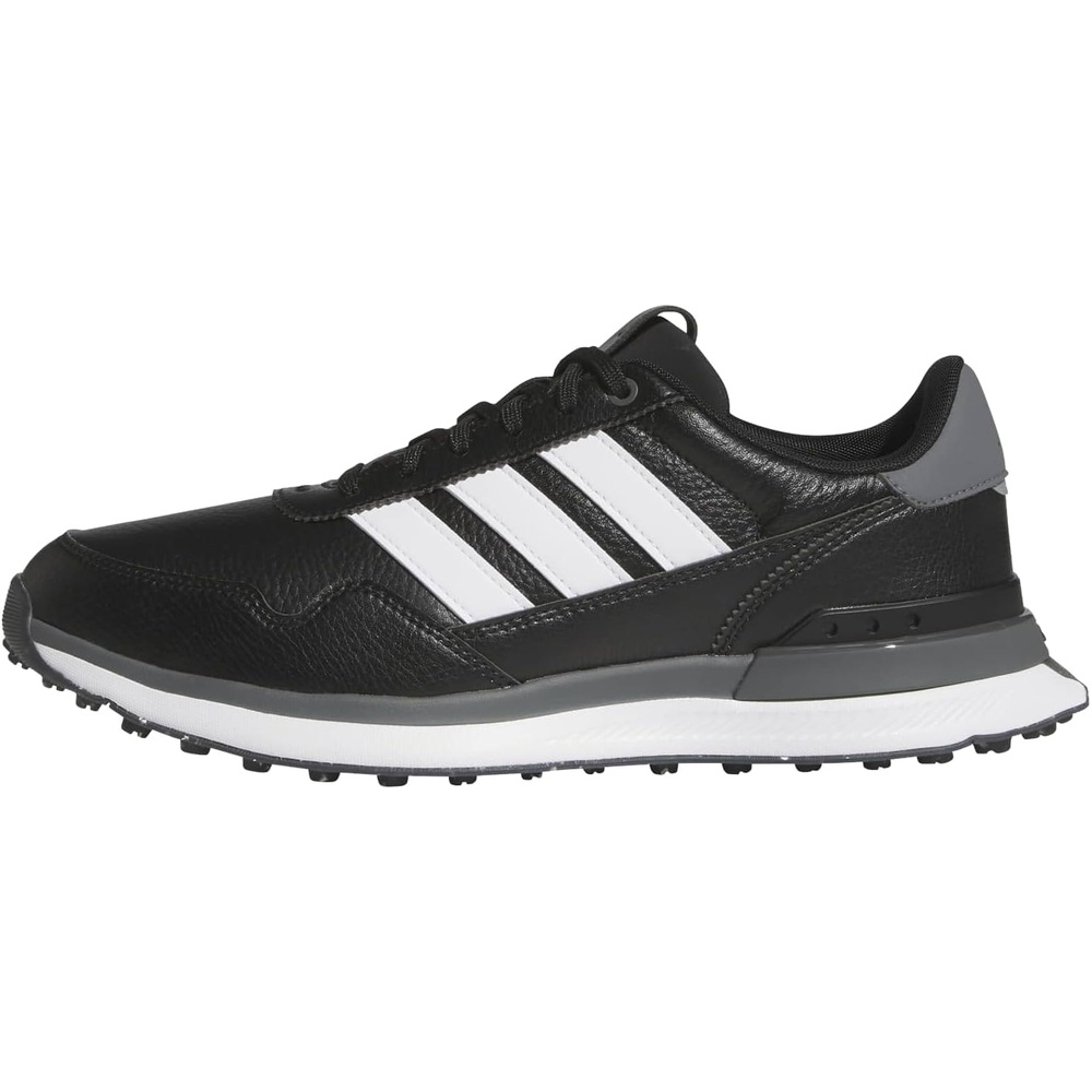 image:imageadidas Golf S2G 26 Leather Spikeless Golf ShoesCore BlackFtwr WhiteGrey Four