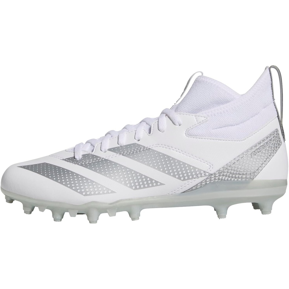 image:imageadidas Mens Adizero Impact2 American FootballWhiteSilver MetallicWhite