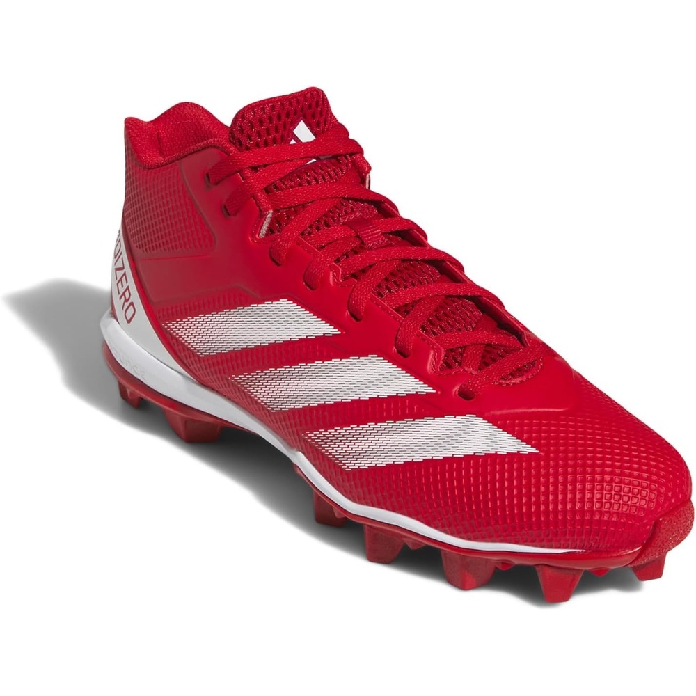 image:imageadidas Mens Adizero Impact2 Molded American FootballTeam Power RedWhiteTeam Power Red