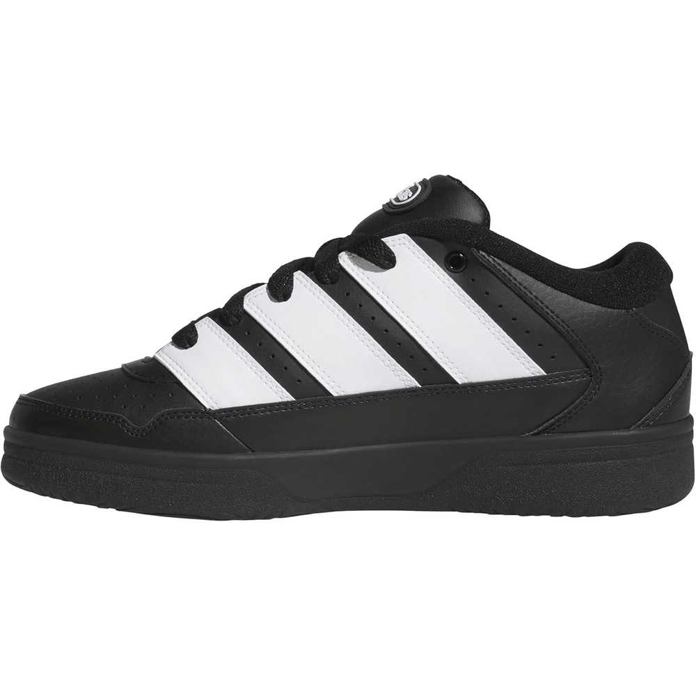 image:imageadidas Mens Break Start 2000 Lace Up Sneakers Shoes Casual BlackBlackWhiteBlack