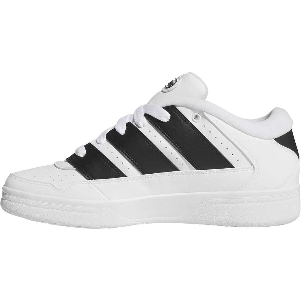 image:imageadidas Mens Break Start 2000 Lace Up Sneakers Shoes Casual BlackWhiteBlackWhite