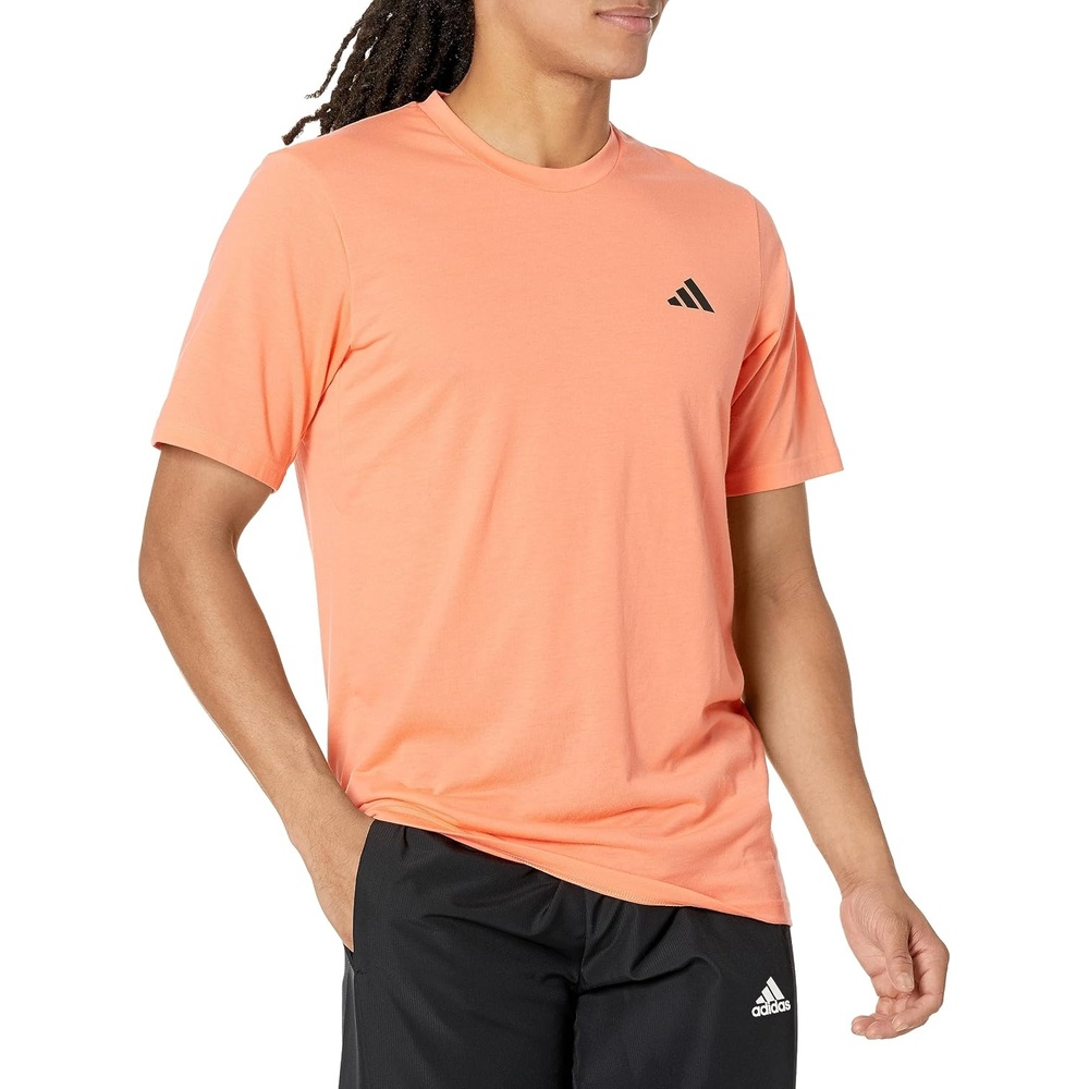image:imageadidas Mens Essentials Feel Ready Training TShirtCoral FusionBlack