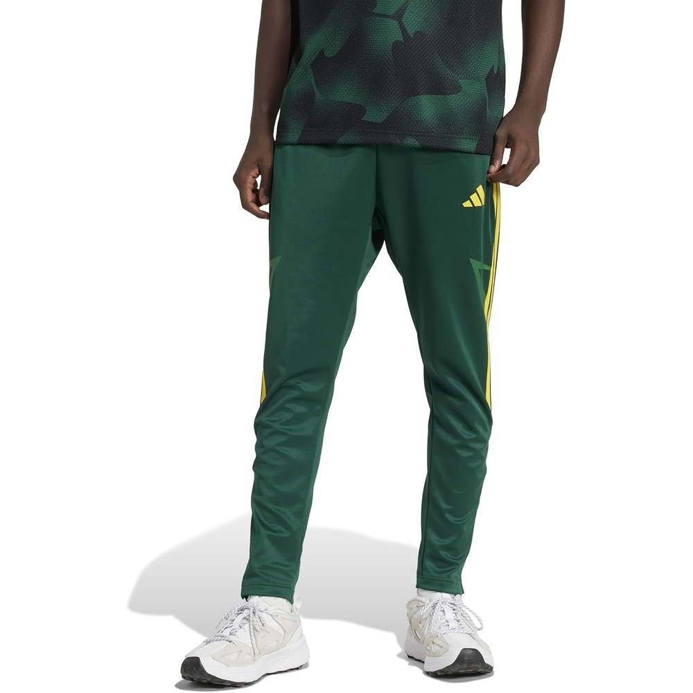 image:imageadidas Mens House of Tiro Nations Pack PantsCollegiate GreenBlanch CargoBold Gold