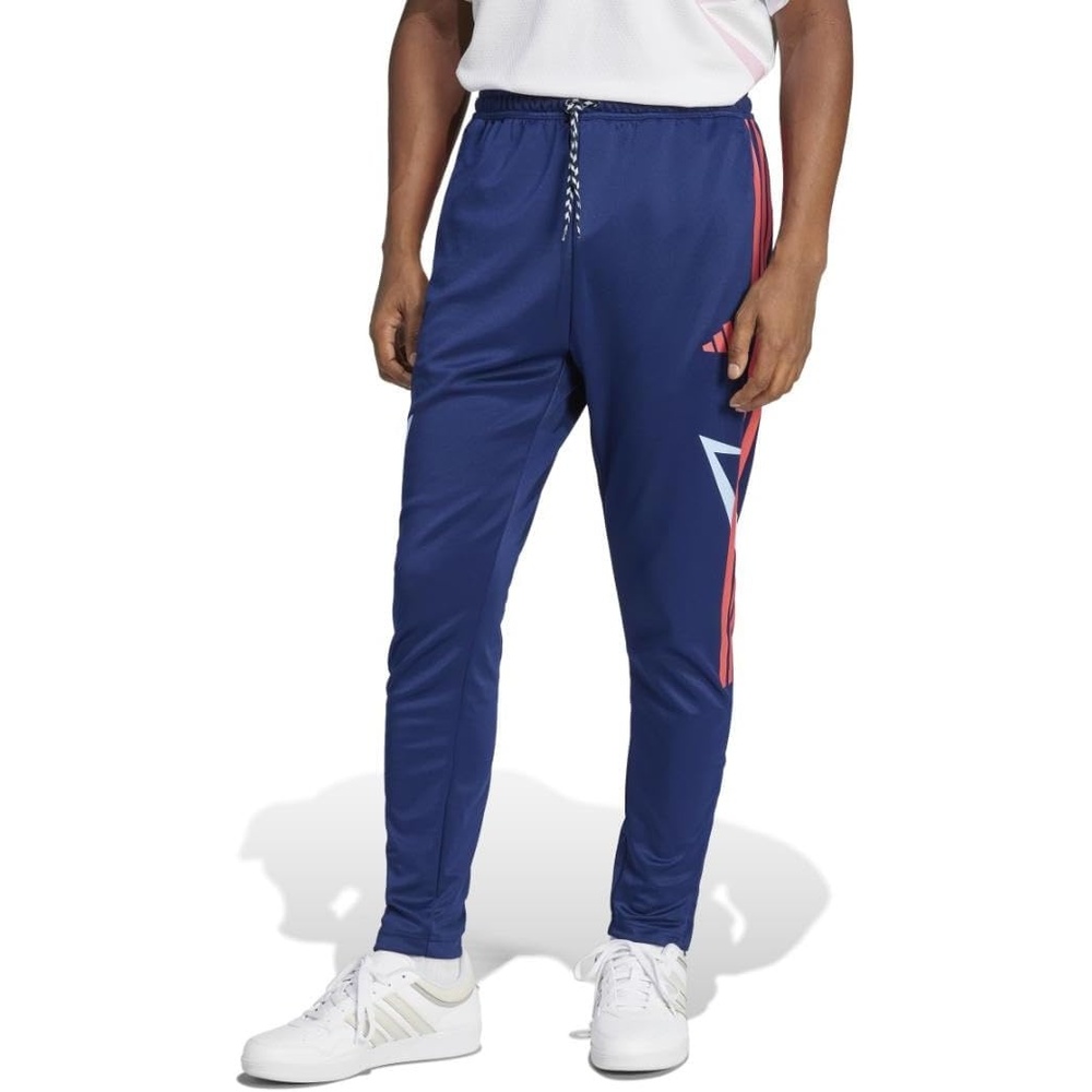image:imageadidas Mens House of Tiro Nations Pack PantsDark BlueBlueSemi Lucid Red