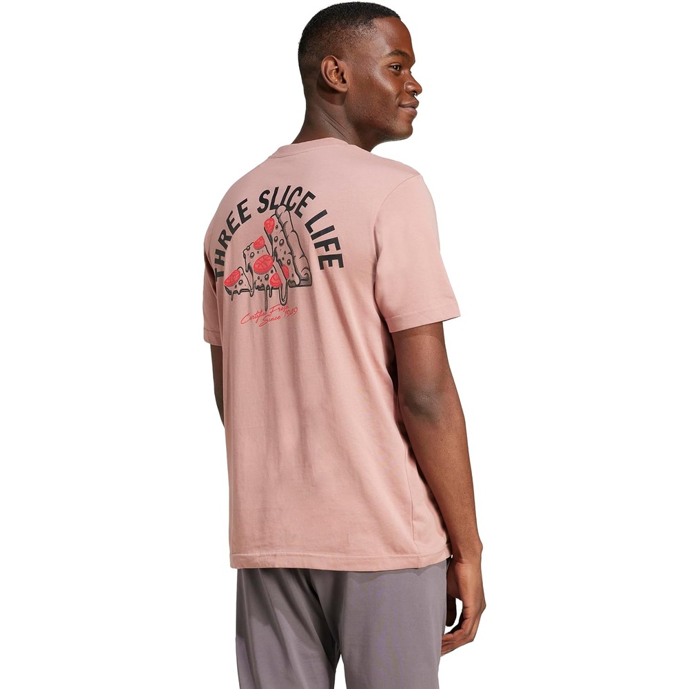 image:imageadidas Mens Lounge Pizza Graphic TShirtWarm Clay