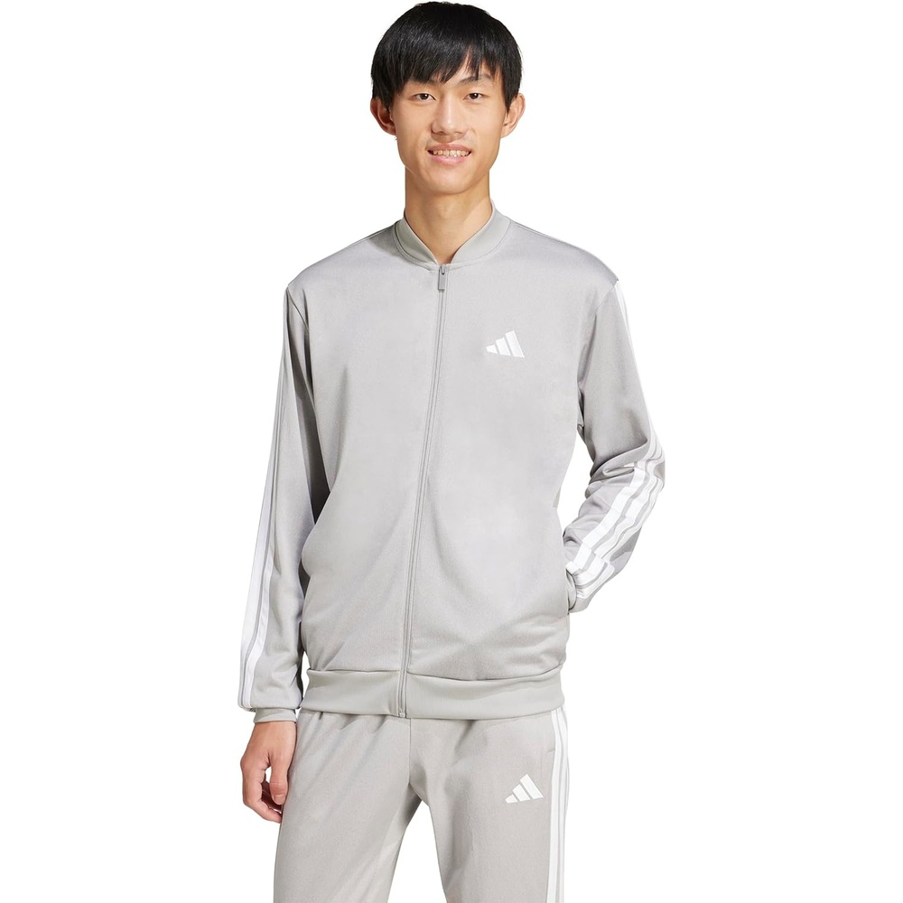 image:imageadidas Mens Size Tricot Track TopMedium Grey Heather