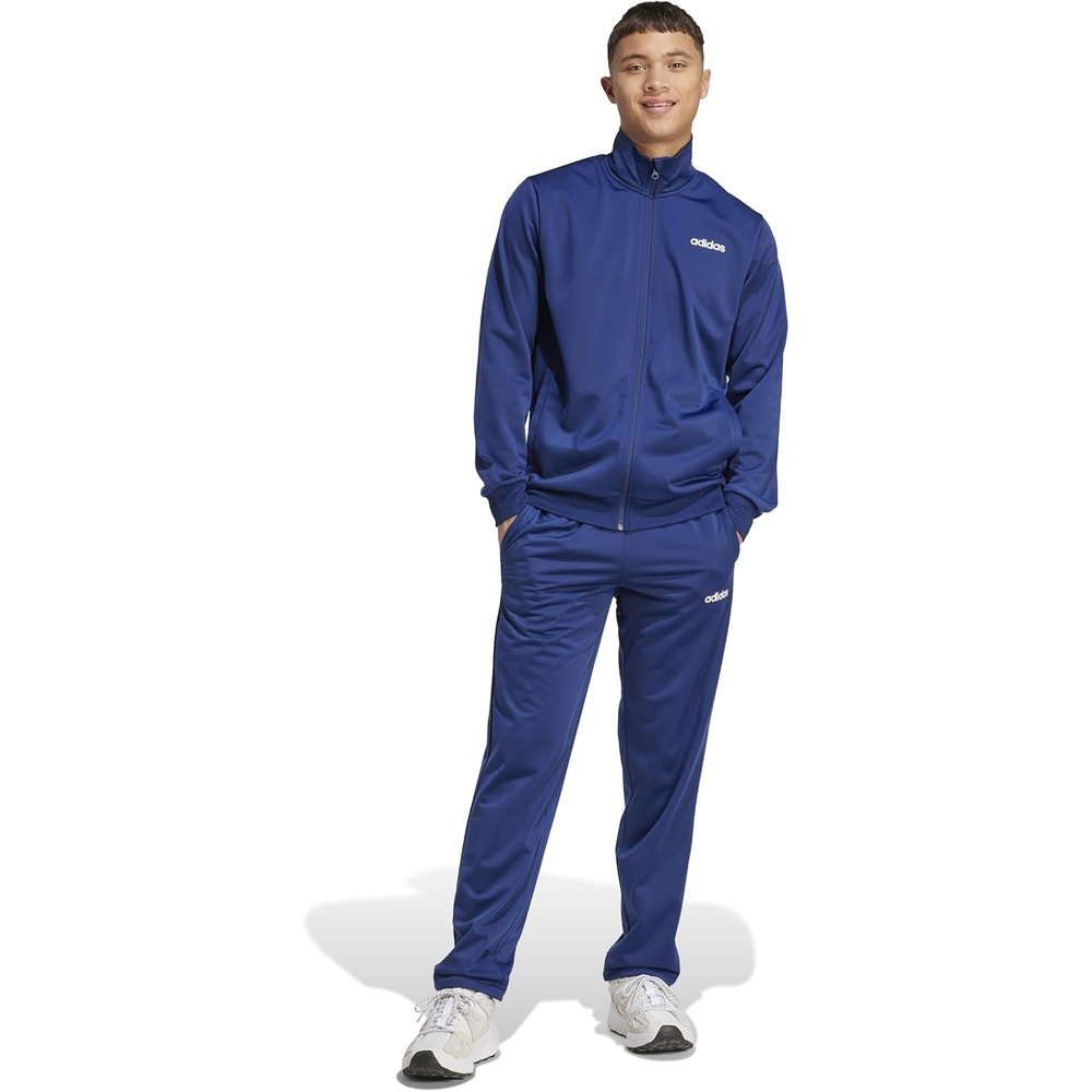 image:imageadidas Mens Train Linear Track SuitDark Blue