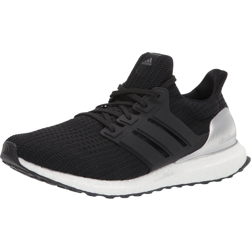 image:imageadidas Mens Ultraboost Ultra Boost Football Sneakers Shoes WhiteBlackBlackSilver Metallic
