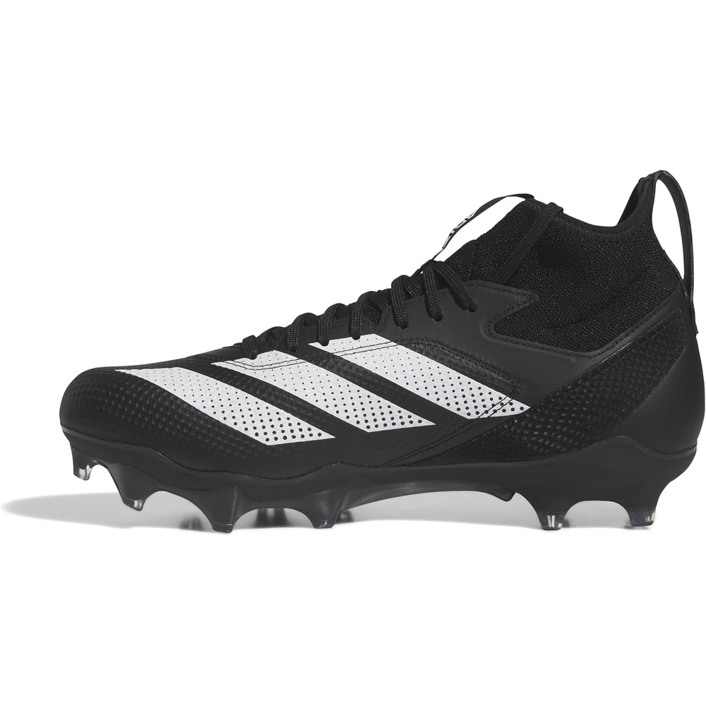 image:imageadidas Unisex Adult Adizero Impact American Football ShoesBlackWhiteBlack