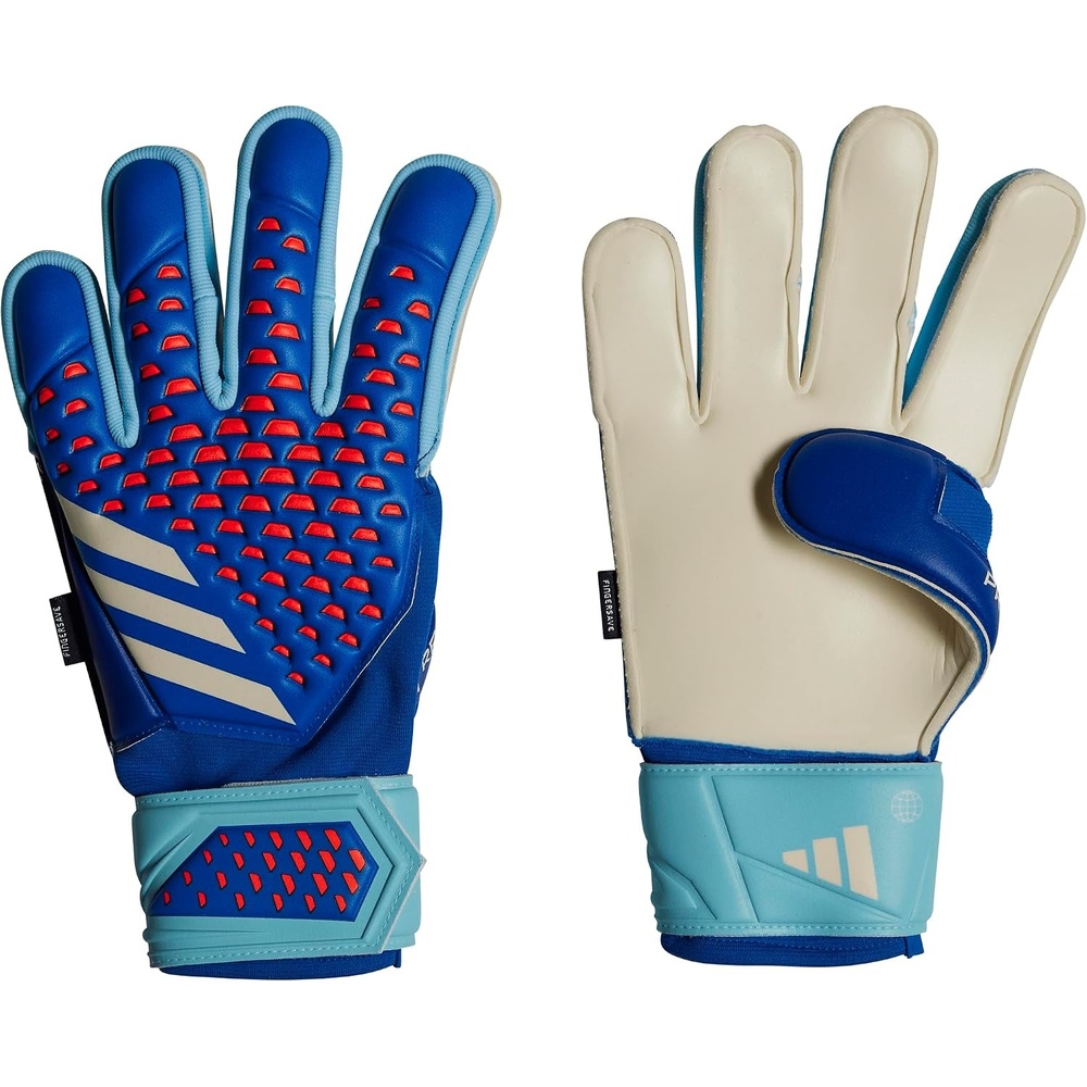 image:imageadidas Unisex Match Goalie Soccer GlovesBright RoyalBliss BlueWhite