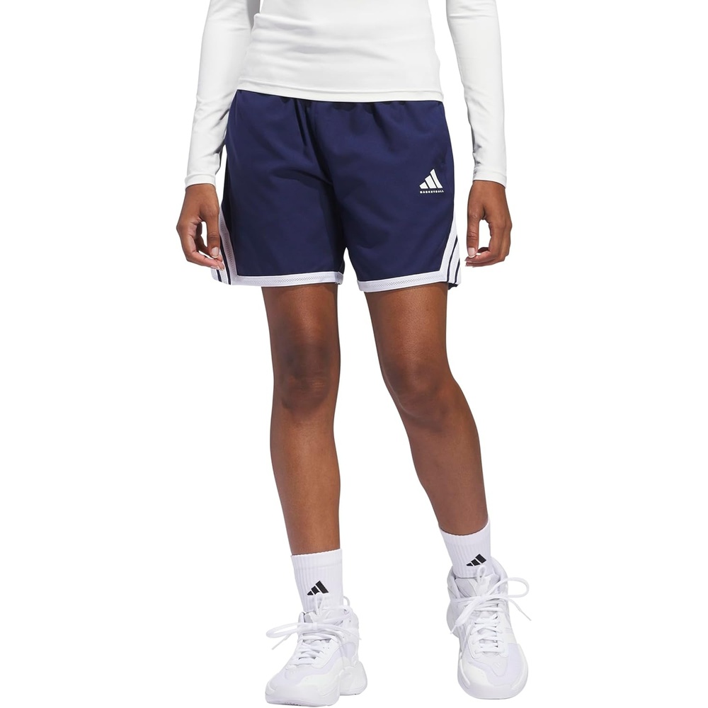 image:imageadidas Womens Crazylite Basketball ShortsTeam Navy BlueWhite