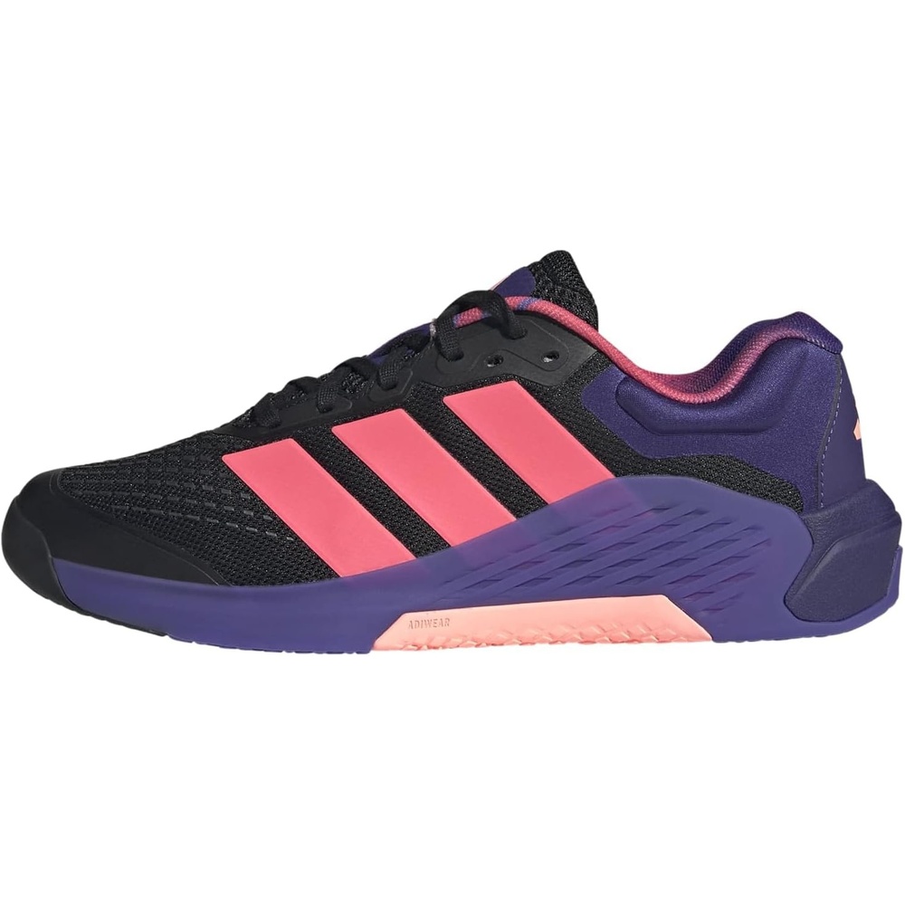 image:imageadidas Womens Dropset 4 Training Sneakers Shoes WhiteBlackSolar TurboFrozen Turbo