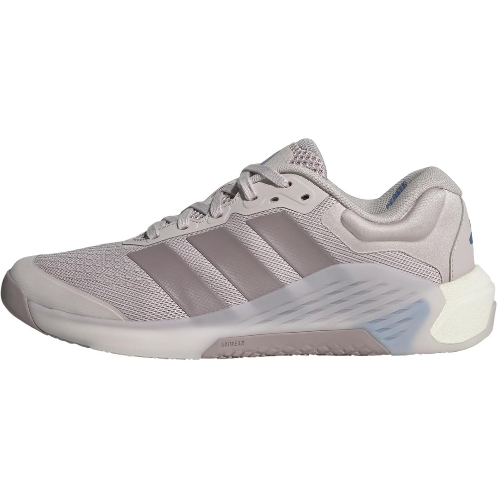 image:imageadidas Womens Dropset 4 Training Sneakers Shoes WhiteIce PurplePreloved FigRay Blue